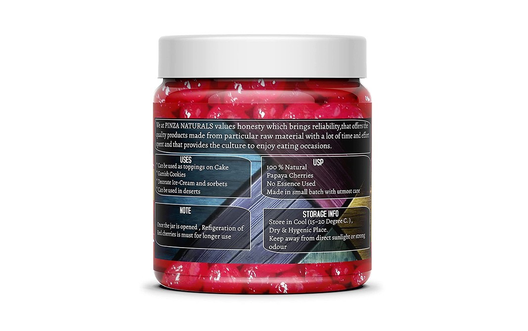 Pinza Naturals Red Cherry Karonda    Plastic Jar  400 grams